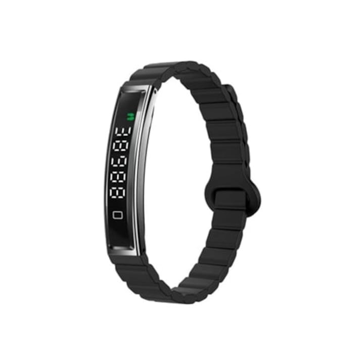 Bratara fitness Smart Band B3, urmarire sanatate si fitness, culoare neagra