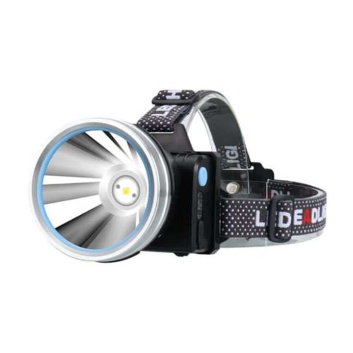 Фенер T40, интелигентен сензор, USB презареждащ се, водоустойчив IPX6, 18650, монтаж на глава