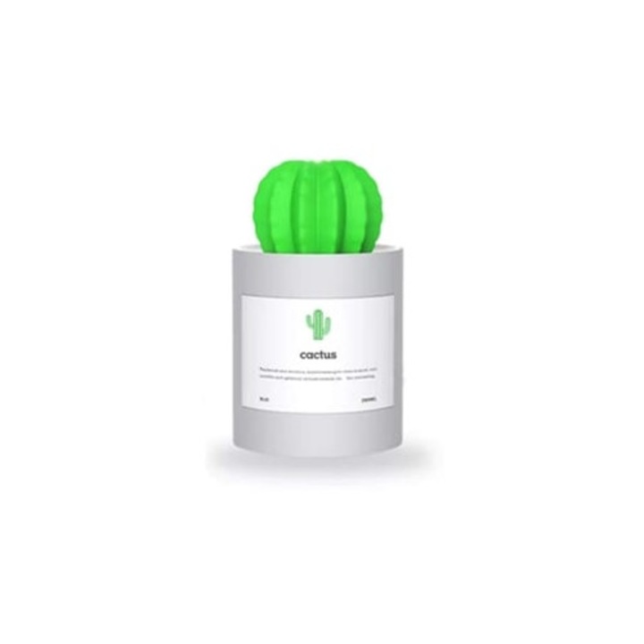 Umidificator mini portabil USB cactus 280ml, functionare ultra-silentioasa, pentru birou si acasa