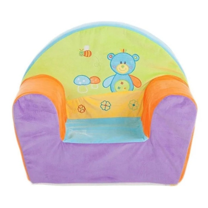 Fotoliu cu Urs, multicolor, 44x53cm