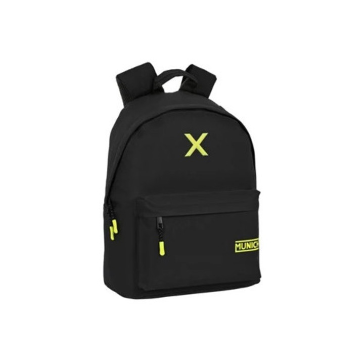 Rucsac laptop MUNICH, negru, 31x41x16cm