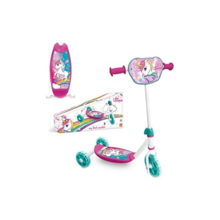 Egyszarvú 3 kerekű roller, 60x25x75cm