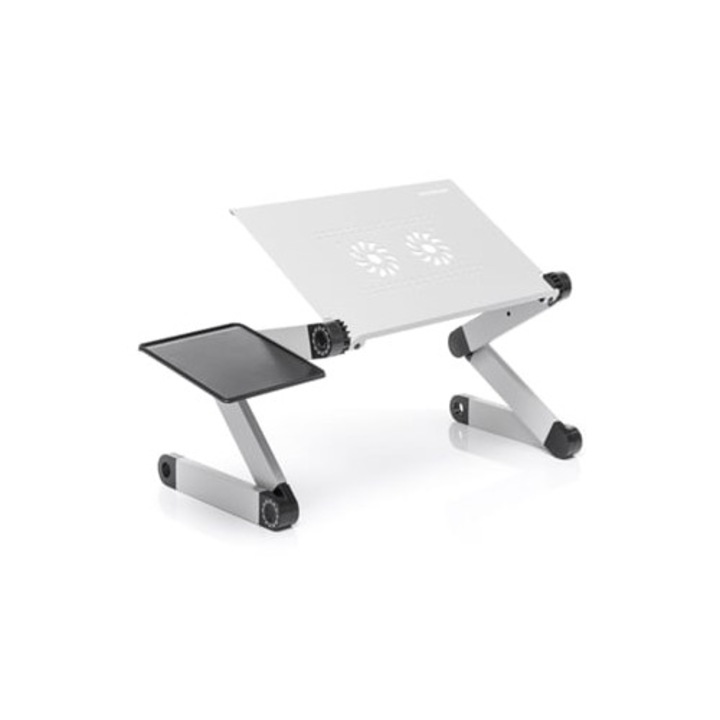 Masa laptop ajustabila Omnible Innovagoods, multipozitie, 60x40cm