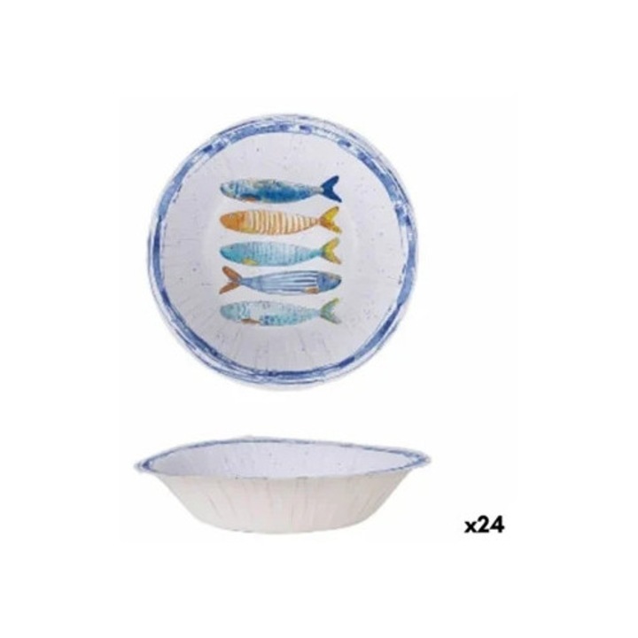 Mélytányér készlet, 450 ml, 24 darab