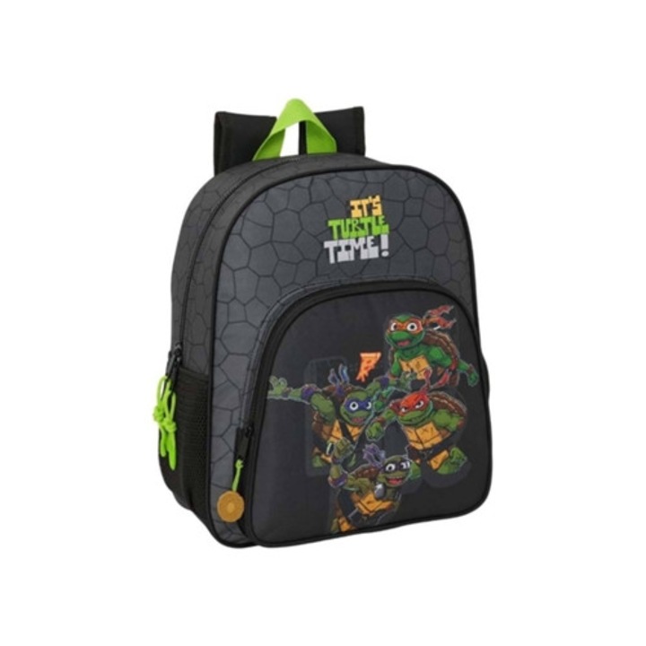 Ghiozdan junior TARTARUGAS NINJA, 12x32x38cm