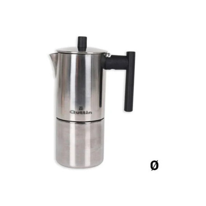 Quttin Tower 9 csészés kotyogós kávéfőző, indukciós