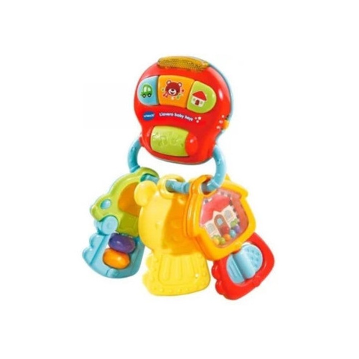 VTECH kulcstartó, játék, többszínű