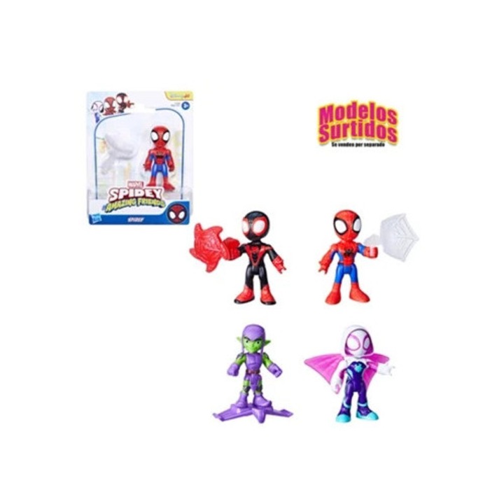 Pókember figura Standard Spidey, kiegészítőkkel