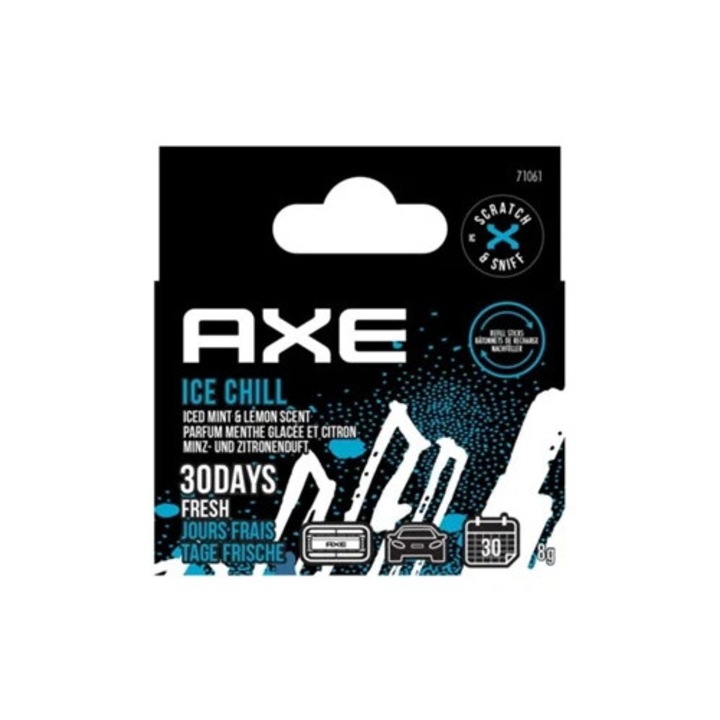 Set 2 Odorizante auto Ice Chill, Axe