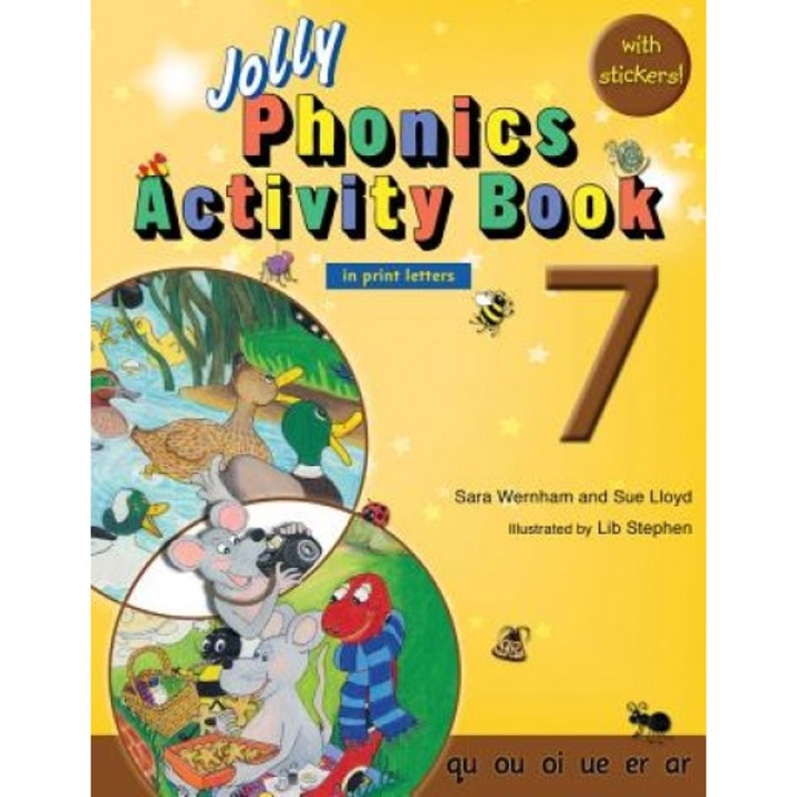 Jolly Phonics Activity Book 7 (in Print Letters), Sara Wernham (Author)