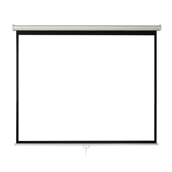 Ecran proiectie manual, perete/tavan, 200 X 150 cm, Blackmount, Format 4:3 Ecran proiectie manual, perete/tavan, 200 X 150 cm, Blackmount, Format 4:3