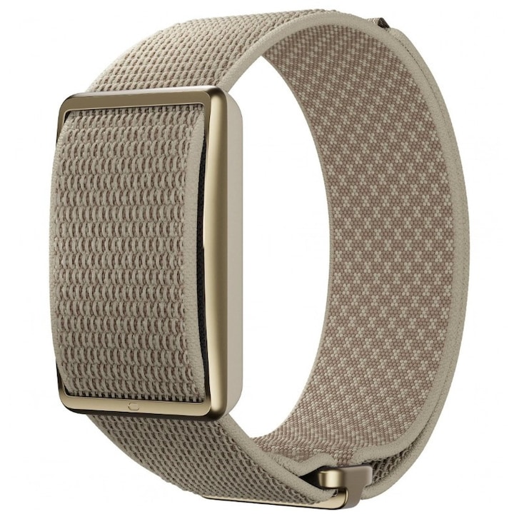 Bratara fitness Polar Loop Gen2, monitorizare ritm cardiac, somn si activitate, gold / sand, S/M si M/L, set