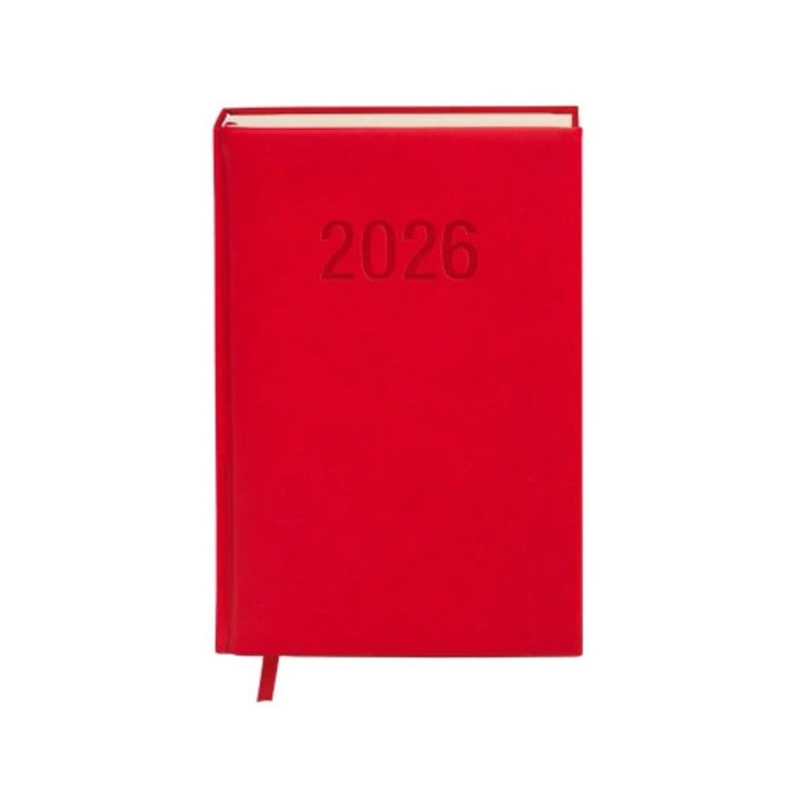 Agenda Antra Colorfix A5, 376 pagini, coperta tare, culoare chamoise