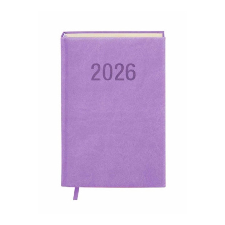 Agenda Antra Colorfix A5, 376 pagini, coperta tare, culoare chamoise