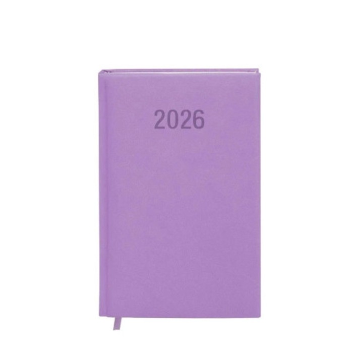 Agenda Antra Colorfix A6, 128 pagini, coperta tare, culoare chamoise, 150x87mm