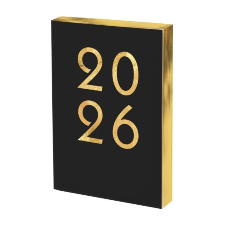 Agenda Antra A5 2026, 352 pagini, coperta tare, culoare chamoise