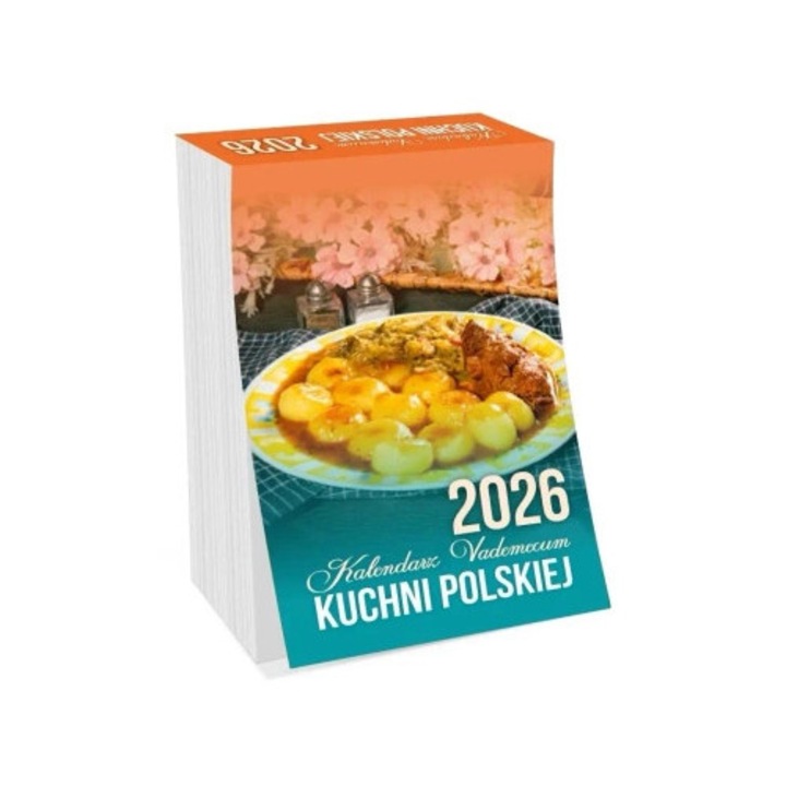 Calendar 2026 vademecum bucatariei poloneze, 736 pagini, 72x114 mm