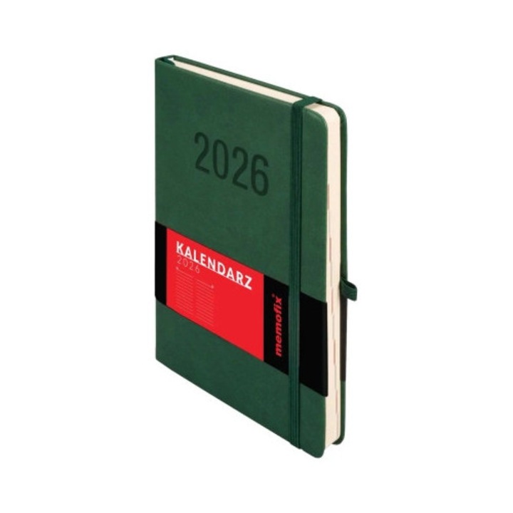 Agenda Antra Memofix A5, 376 pagini, coperta tare, culoare chamoise