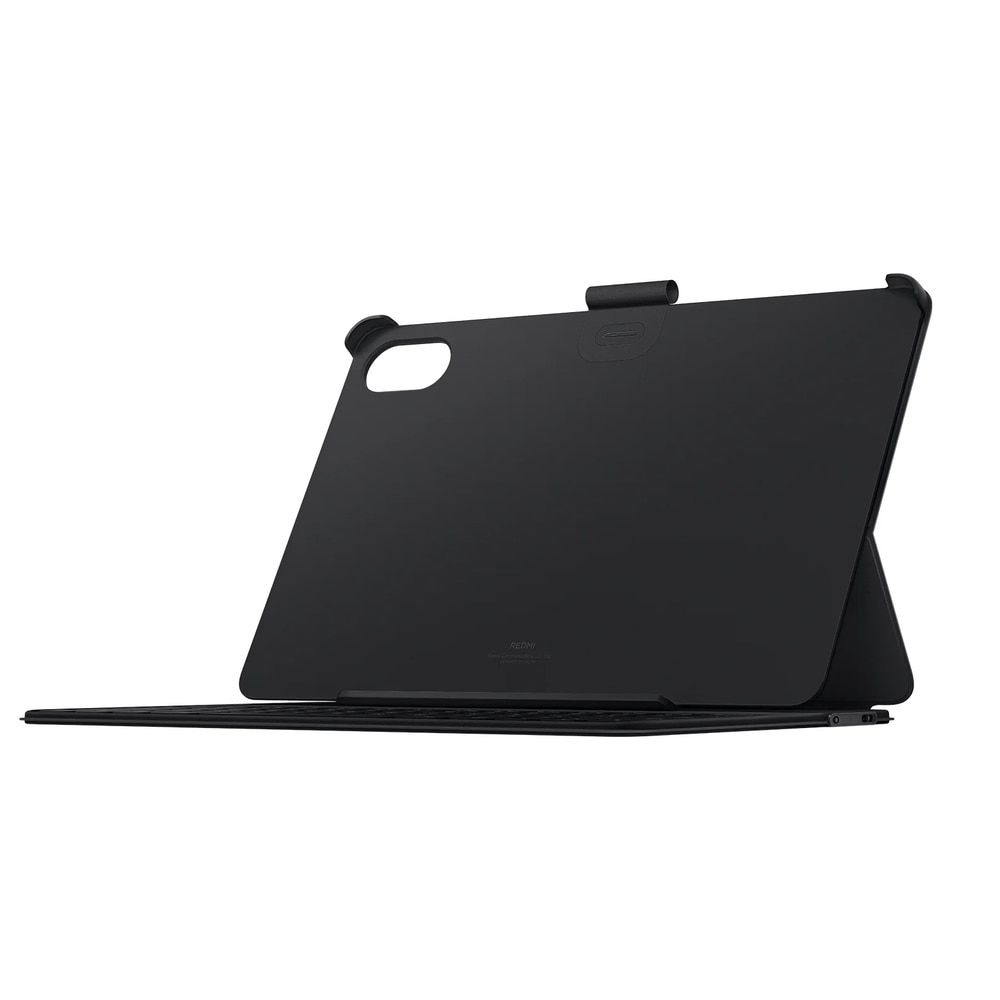 Husa cu tastatura Xiaomi BHR08KCGL pentru Redmi Pad 2 Pro, Autonomie neintrerupta 65 ore, Layout US English Gri