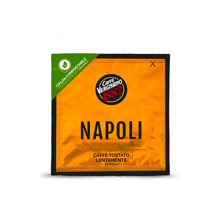 Caffe Vergnano Napoli Cafea Paduri, gust intens, 150 paduri, 1050 g