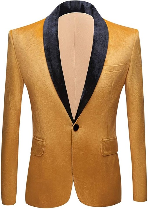 Sacou de catifea pentru barbati, model slim fit, 3XL