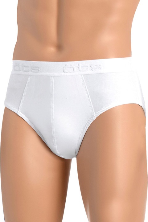 Мъжки бикини OTS, памук, бял, Бял