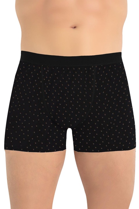 Мъжки боксерки, OTS, модел 2691, памук, черен, M INTL