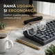 Set 2 Ochelari Protectie Calculator SuperTrends® Anti Lumina Albastra, Ochelari Gaming Fara Dioptrii Unisex, Ochelari Protectie Calculator Cu Lentile Transparente, Culori Alb, Protectie Vizuala Pentru Laptop Telefon Tableta Televizor