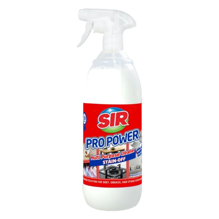 Solutie pentru Indepartarea Petelor Multi-Suprafete – Sir Pro Power, 1L