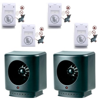 Oferta ! Set 4 aparate Pest Repeller - aparat anti rozatoare, anti soareci, anti sobolani, anti gandaci + 2 x Aparat cu ultrasunete anti rozatoare soareci sobolani Isotronic XL200 Oferta ! Set 4 aparate Pest Repeller - aparat anti rozatoare, anti soareci, anti sobolani, anti gandaci + 2 x Aparat cu ultrasunete anti rozatoare soareci sobolani Isotronic XL200