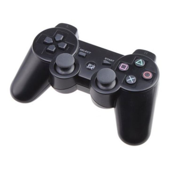 DualShock 3 PS3 vezeték nélküli kontroller, fekete
