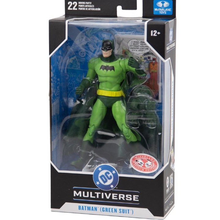 Figurina articulata Green Batman (Chase) DC Multiverse 18 cm - eMAG.ro