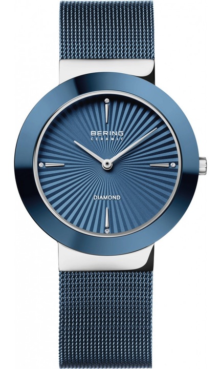Ceas de dama BERING 11435-307, bleumarin, clasic in stil fashion