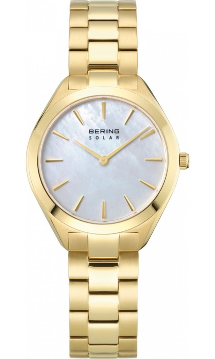 Ceas de dama BERING 17331-734, aur de moda clasica