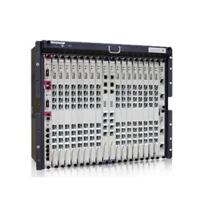 OLT Huawei MA5680T, GPON, 2x X2CS, 2x SCUN 2x PRTE, performanta ridicata pentru retele optice, instalare usoara si fiabila, suport pentru conexiuni GPON multiple, transmisie stabila semnal optic, ideal pentru infrastructura telecom