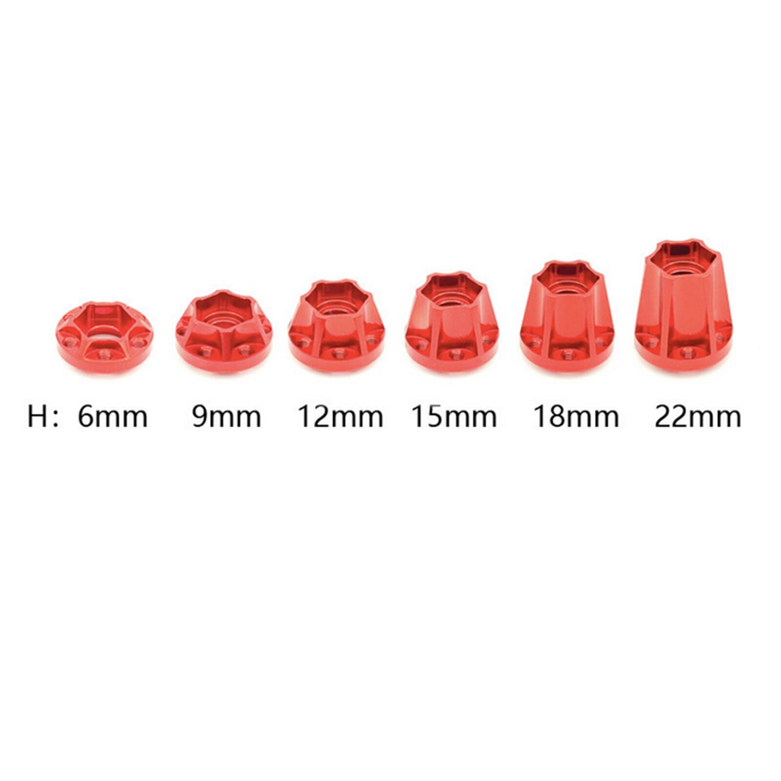 Adattatore Mozzo Esagonale 12mm Per Ruote 1.9/2.2 – Auto RC Crawler SCX10 TRX-4 D90