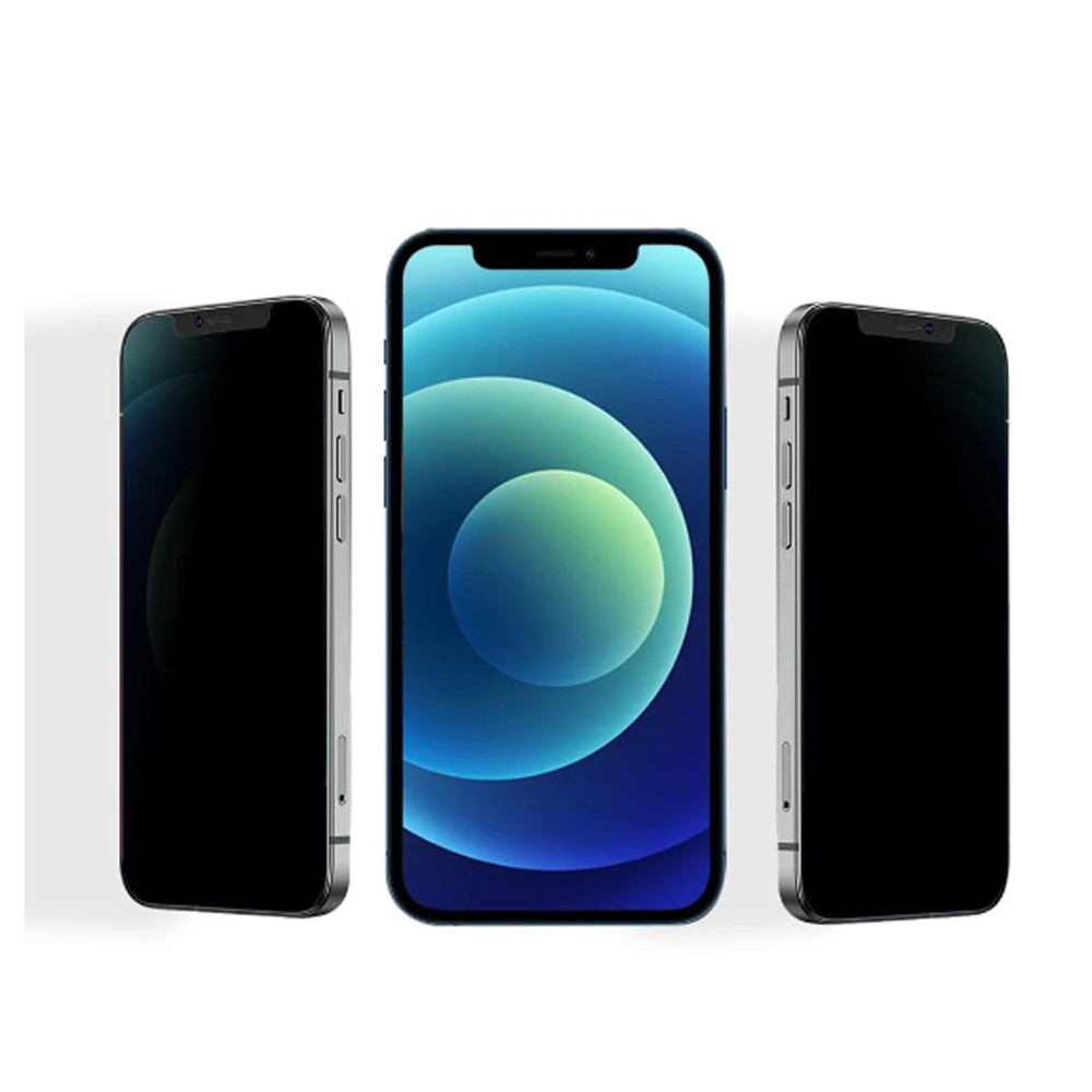 Folie Anti-Spy compatibila cu Honor 200 Pro, 3D Privacy, Filtru de confidentialitate, Protectie intimitate, Calitate japoneza, Adeziv complet, Negru
