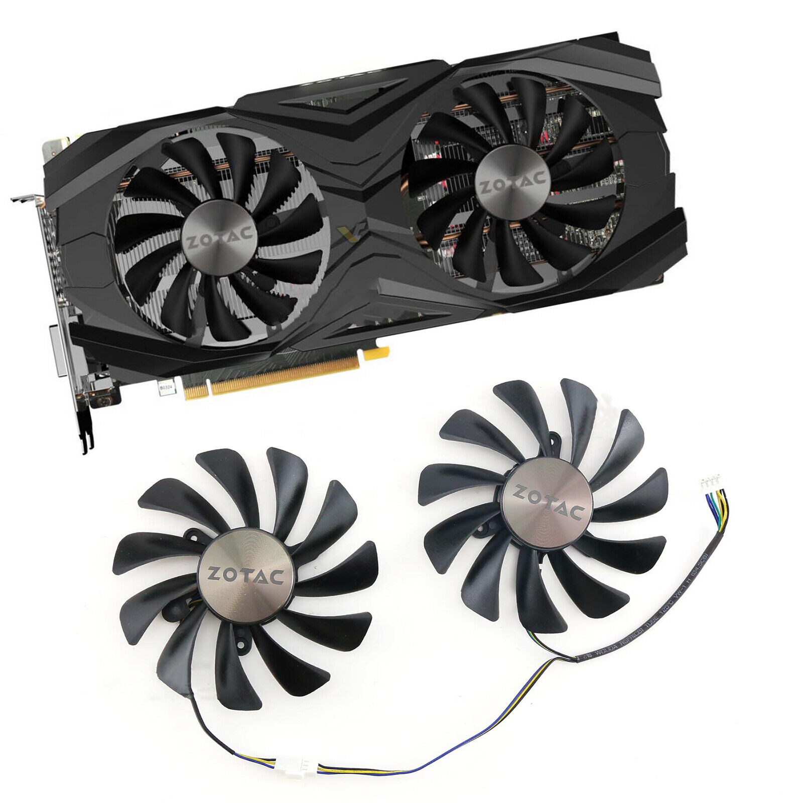 Ventilador Gfm10012h12spa Gaa8s2u De 4 Pines Para Zotac Gtx | Cuotas