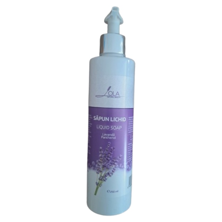 Tusfürdő, Lola Natural Beauty, levendulával és panthenollal, 250ml