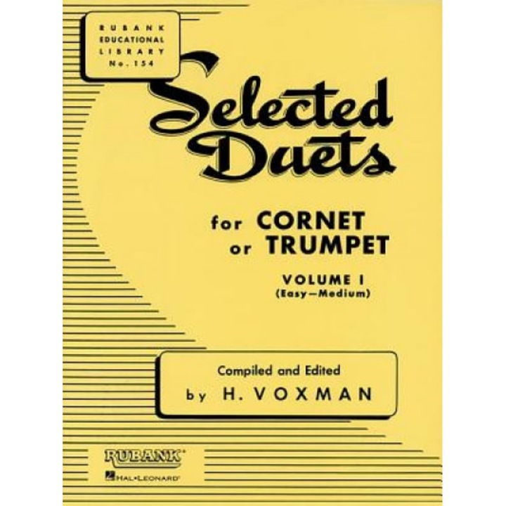 Selected Duets for Cornet or Trumpet, Volume I (Easy to Medium),
