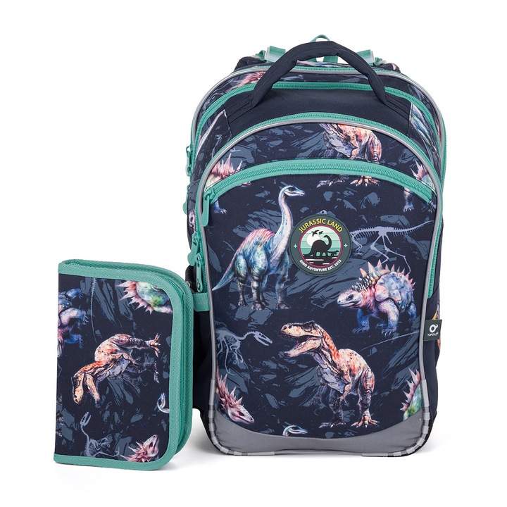 Set ghiozdan TOPGAL COCO 25016, 3 piese, multicolor, ideal pentru școlari