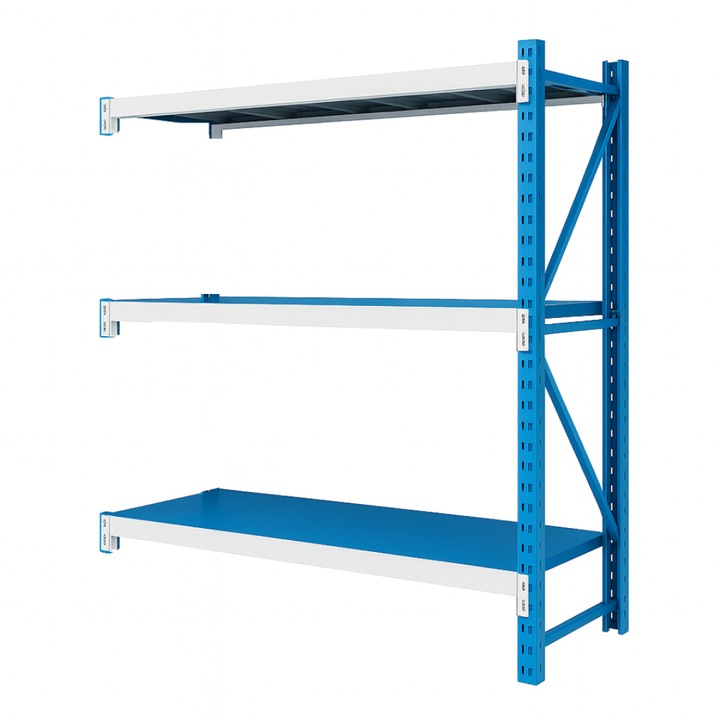 Extensie-Raft profesional pentru depozitare H2500xl600xL2000, 600 kg