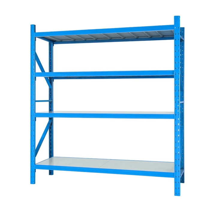 Raft profesional pentru depozitare H2500xl600xL2000,800 kg-4 niveluri