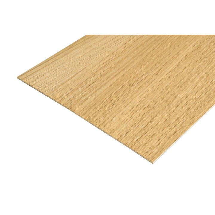 Placaj lemn stejar, 3 mm, 300x600 mm, 3 straturi, super finisat