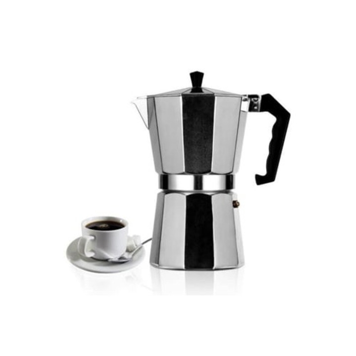 Кафеварка за котлон, 2 чаши, 100мл, Moka, 1-2-3-6-9-12-14 чаши