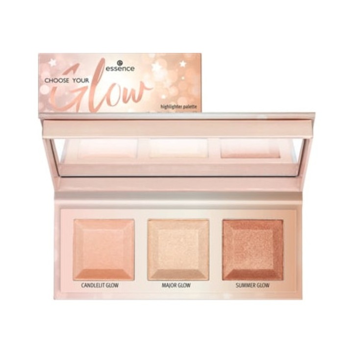 Paleta Ilumidora Choose Your Glow, iluminator, 6 nuante, multicolor