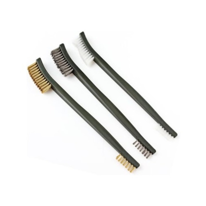 Set 3 peri pentru curatarea ruginei, negru