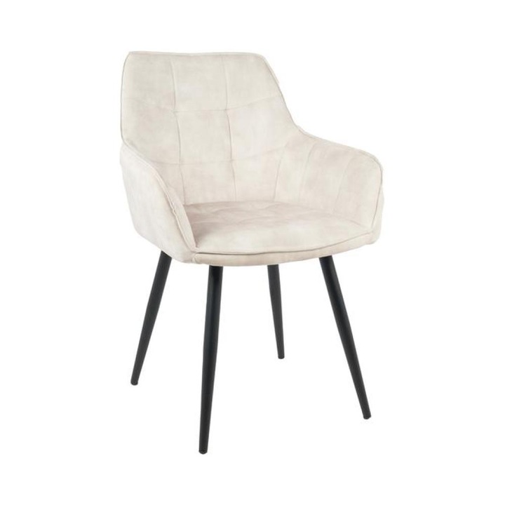 Scaun Living Tapitat KJC4344 Bej