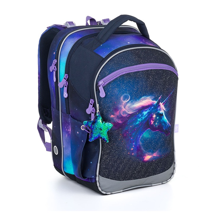 Ghiozdan Einhorn Topgal COCO 24006, ergonomic, 2 compartimente