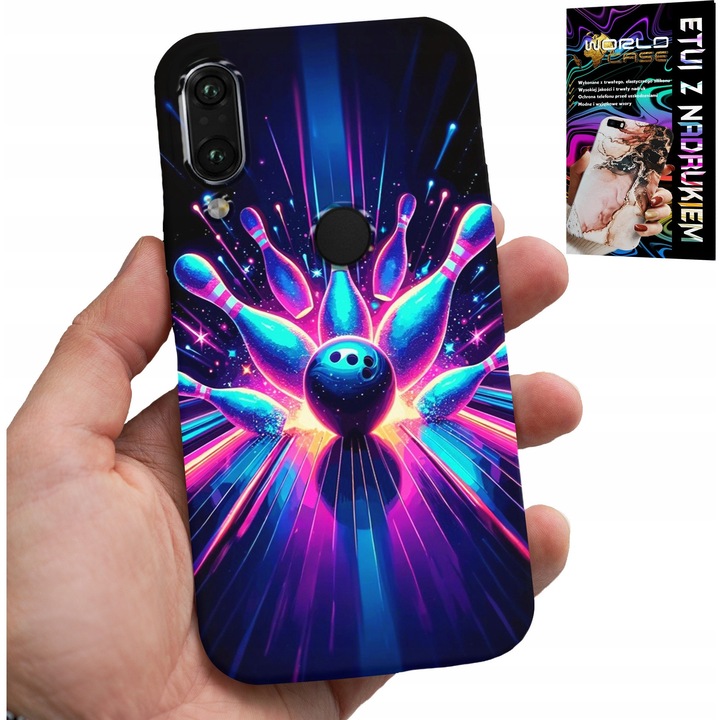 Xiaomi telefontok, World Case, Bowling Strike, szilikon, többszínű